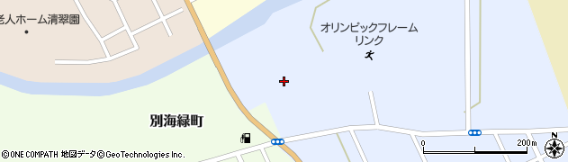 別海町役場　別海中央児童館周辺の地図