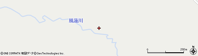 風蓮川周辺の地図