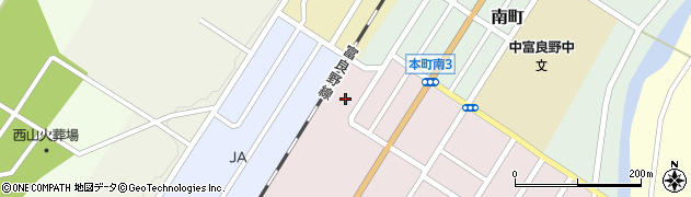 株式会社ソケイズ　中富良野支店周辺の地図