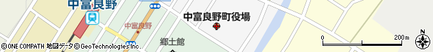 北海道空知郡中富良野町周辺の地図