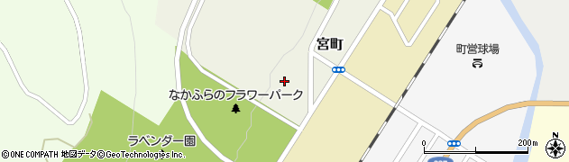 北海道空知郡中富良野町宮町周辺の地図