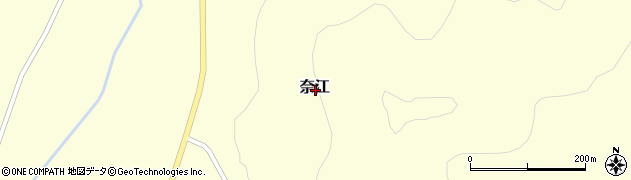 北海道空知郡中富良野町奈江周辺の地図