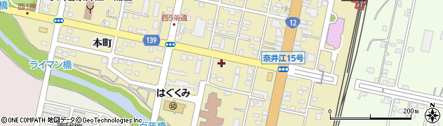 北海道空知郡奈井江町奈井江町167周辺の地図