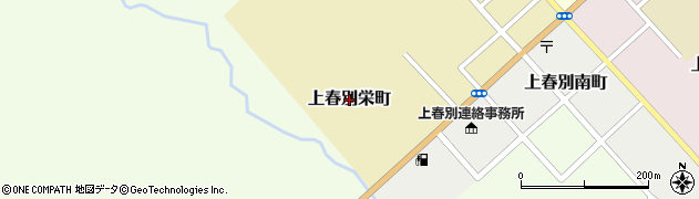 北海道別海町（野付郡）上春別栄町周辺の地図