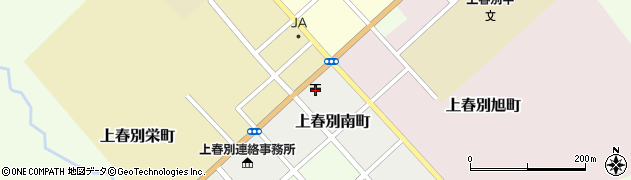 上春別郵便局 ＡＴＭ周辺の地図