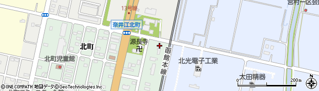 北海道空知郡奈井江町北町87-18周辺の地図