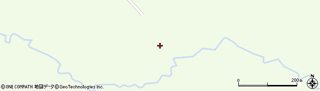別海町役場　し尿処理場周辺の地図