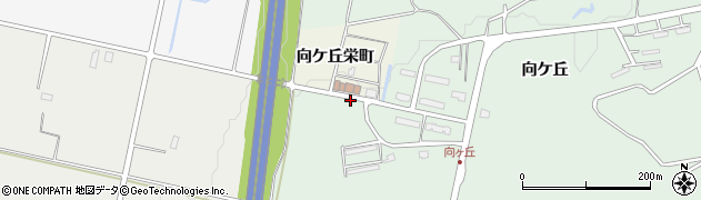 北海道奈井江町（空知郡）向ケ丘周辺の地図