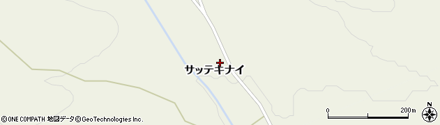 北海道樺戸郡浦臼町サッテキナイ周辺の地図