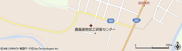 北海道足寄郡陸別町陸別西１線周辺の地図