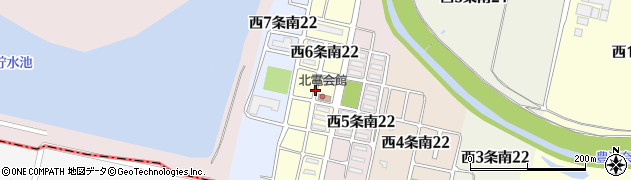 北海道砂川市西６条南周辺の地図