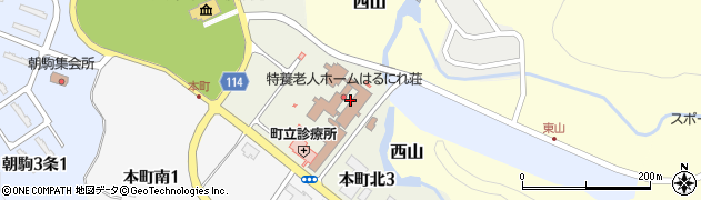 上砂川町立特別養護老人ホームはるにれ荘周辺の地図