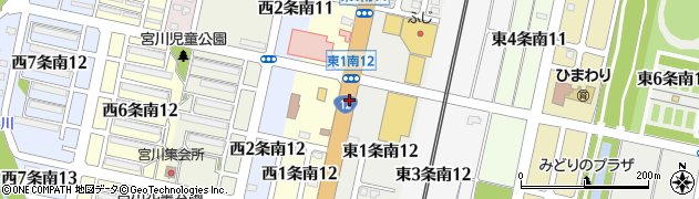 宮川町周辺の地図