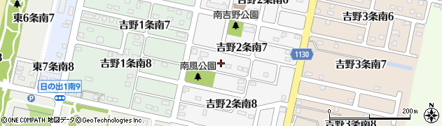 南風塾周辺の地図