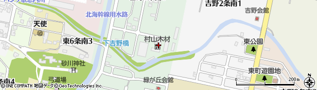村山木材株式会社　販売センター周辺の地図