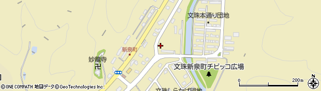 北海道歌志内市文珠周辺の地図