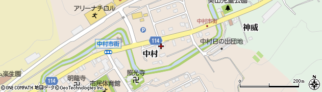 加藤樹石苑周辺の地図