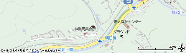 北海道歌志内市神威周辺の地図