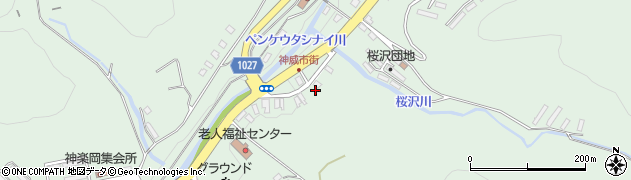 赤平奈井江線周辺の地図