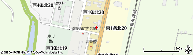 トヨタモビリティパーツ株式会社　空知営業所周辺の地図