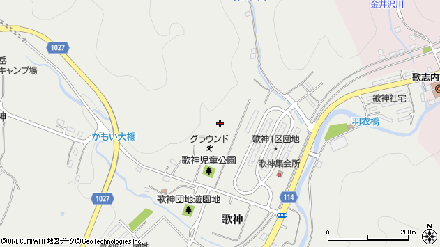 〒073-0404 北海道歌志内市歌神の地図