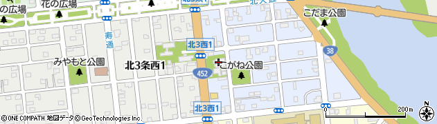 本誓寺周辺の地図