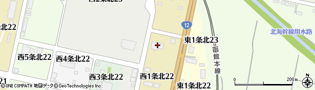 日本キャタピラー（合同会社）　空知営業所周辺の地図
