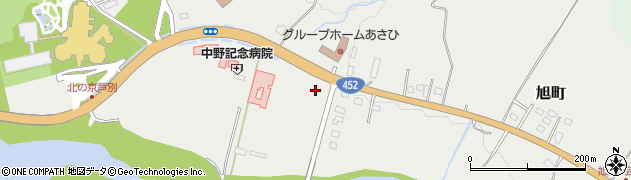 旭健康広場周辺の地図