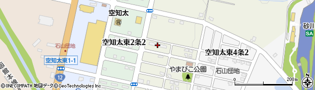 郵政アパート周辺の地図