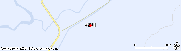 北海道当別町（石狩郡）青山奥（４番川）周辺の地図