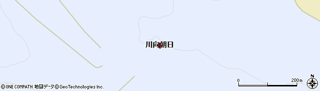 北海道上川郡美瑛町美沢川向朝日周辺の地図