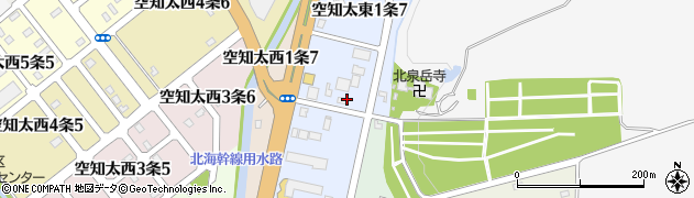 株式会社山本石材砂川展示場周辺の地図