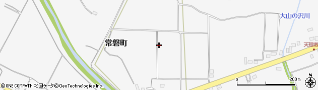 北海道芦別市常磐町周辺の地図