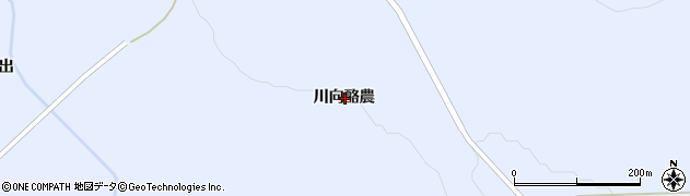 北海道上川郡美瑛町美沢川向酪農周辺の地図