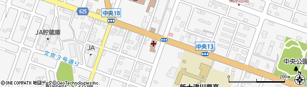 新十津川町商工会周辺の地図