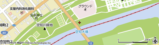 空知大橋周辺の地図