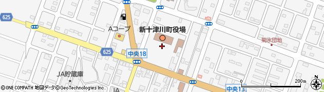 新十津川町役場　議会事務局周辺の地図