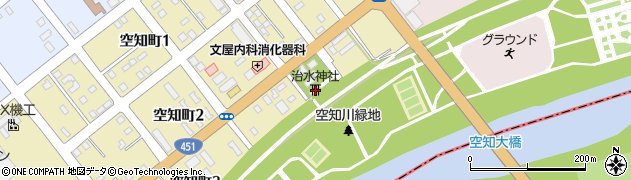 治水神社周辺の地図
