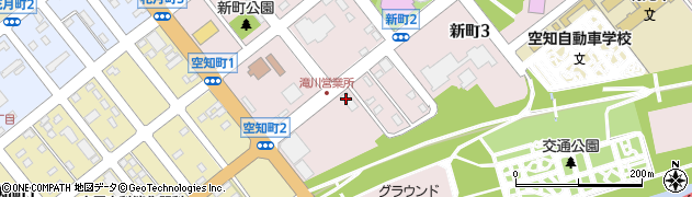 空知中央バス株式会社周辺の地図