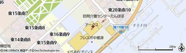 株式会社柳月　中標津店周辺の地図