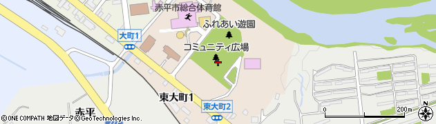 北海道赤平市東大町周辺の地図