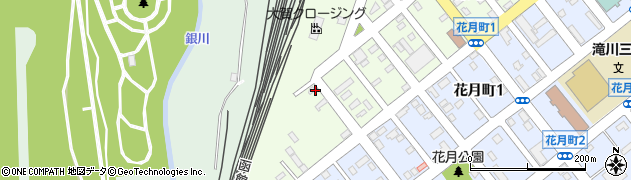 北海道エナジティック株式会社　滝川営業所周辺の地図