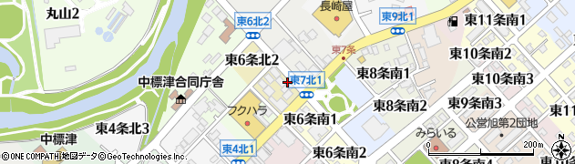 木多郎倶楽部 中標津店周辺の地図