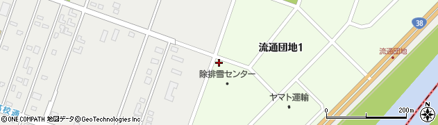 小柳協同株式会社滝川営業所周辺の地図