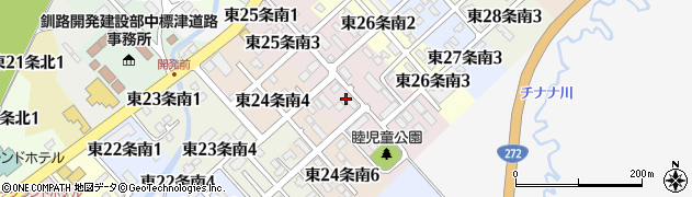 日本全薬工業株式会社　中標津コミュニケーションオフィス周辺の地図