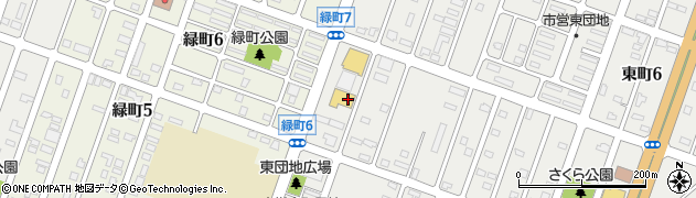 ブリヂストンタイヤジャパン株式会社　北海道カンパニー・滝川営業所周辺の地図