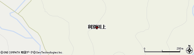 北海道陸別町（足寄郡）利別川上周辺の地図