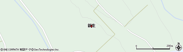 北海道美瑛町（上川郡）水沢（新生）周辺の地図