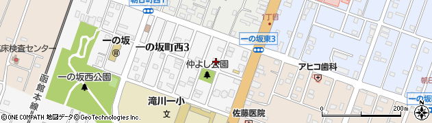 NHK滝川支局周辺の地図