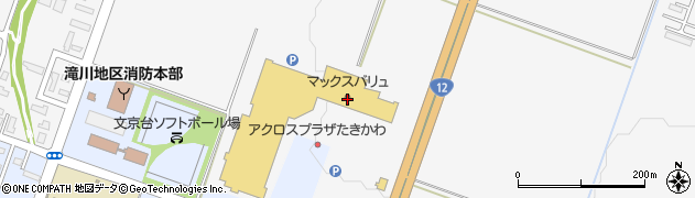 マックスバリュ滝川店周辺の地図